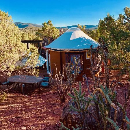 The Yoga Yurta At Sunny Mellow Eco Villa Tijeras Exteriör bild