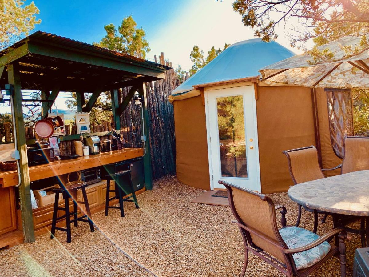 The Yoga Yurta At Sunny Mellow Eco Villa Tijeras Exteriör bild
