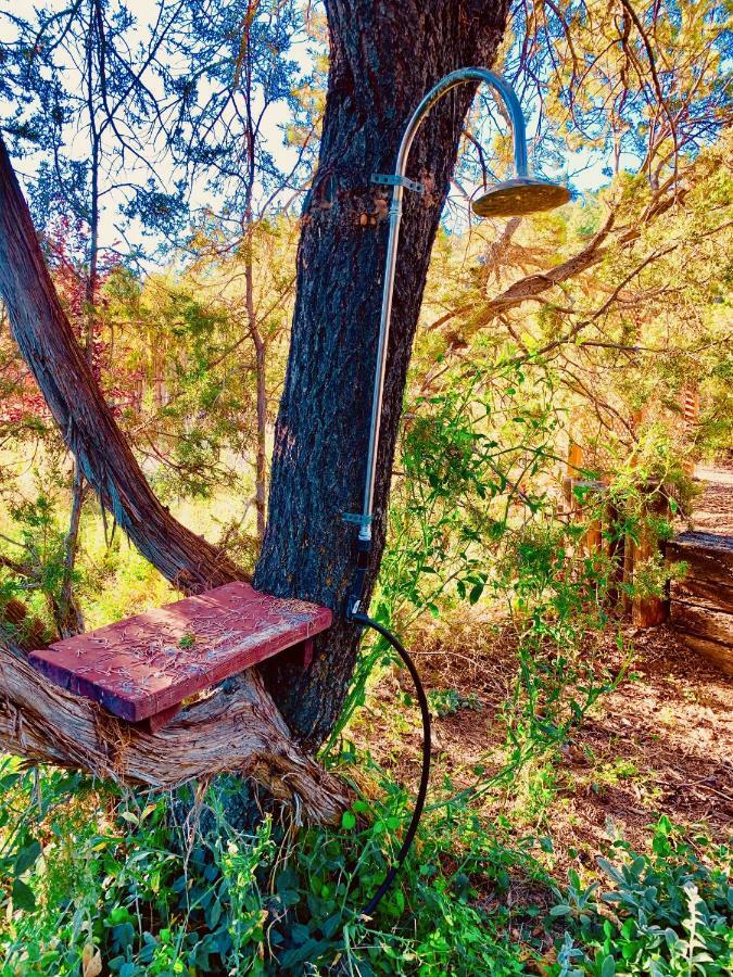 The Yoga Yurta At Sunny Mellow Eco Villa Tijeras Exteriör bild