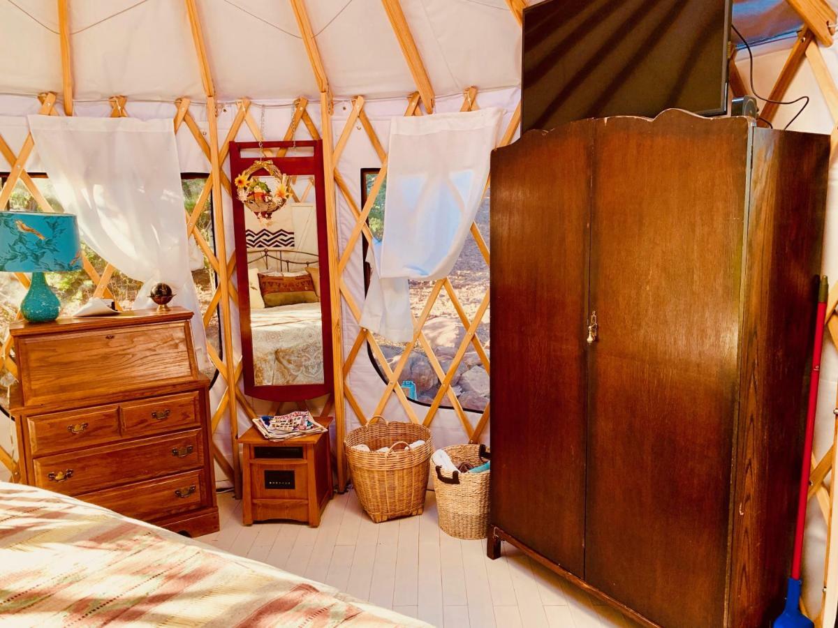 The Yoga Yurta At Sunny Mellow Eco Villa Tijeras Exteriör bild