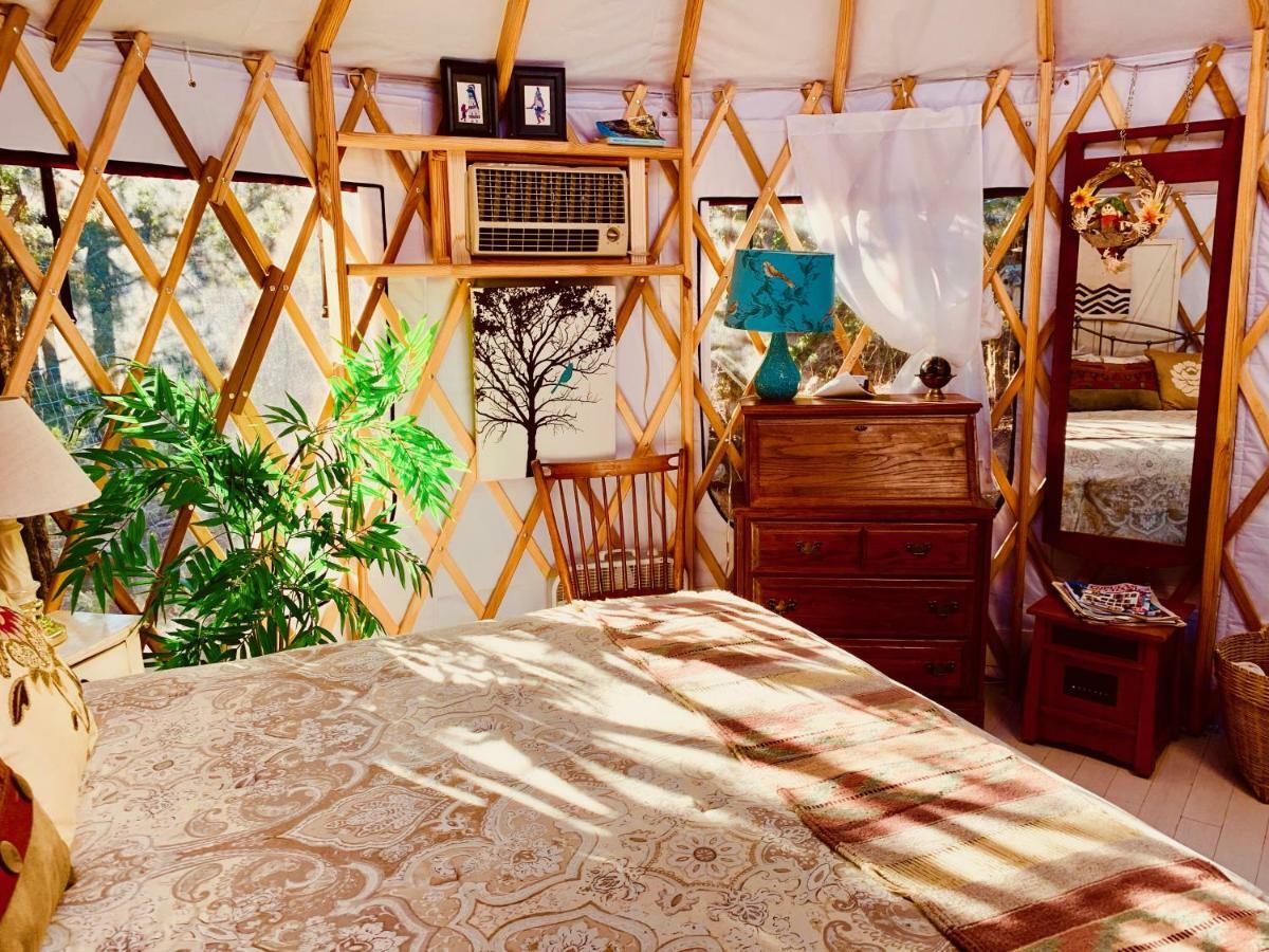 The Yoga Yurta At Sunny Mellow Eco Villa Tijeras Exteriör bild