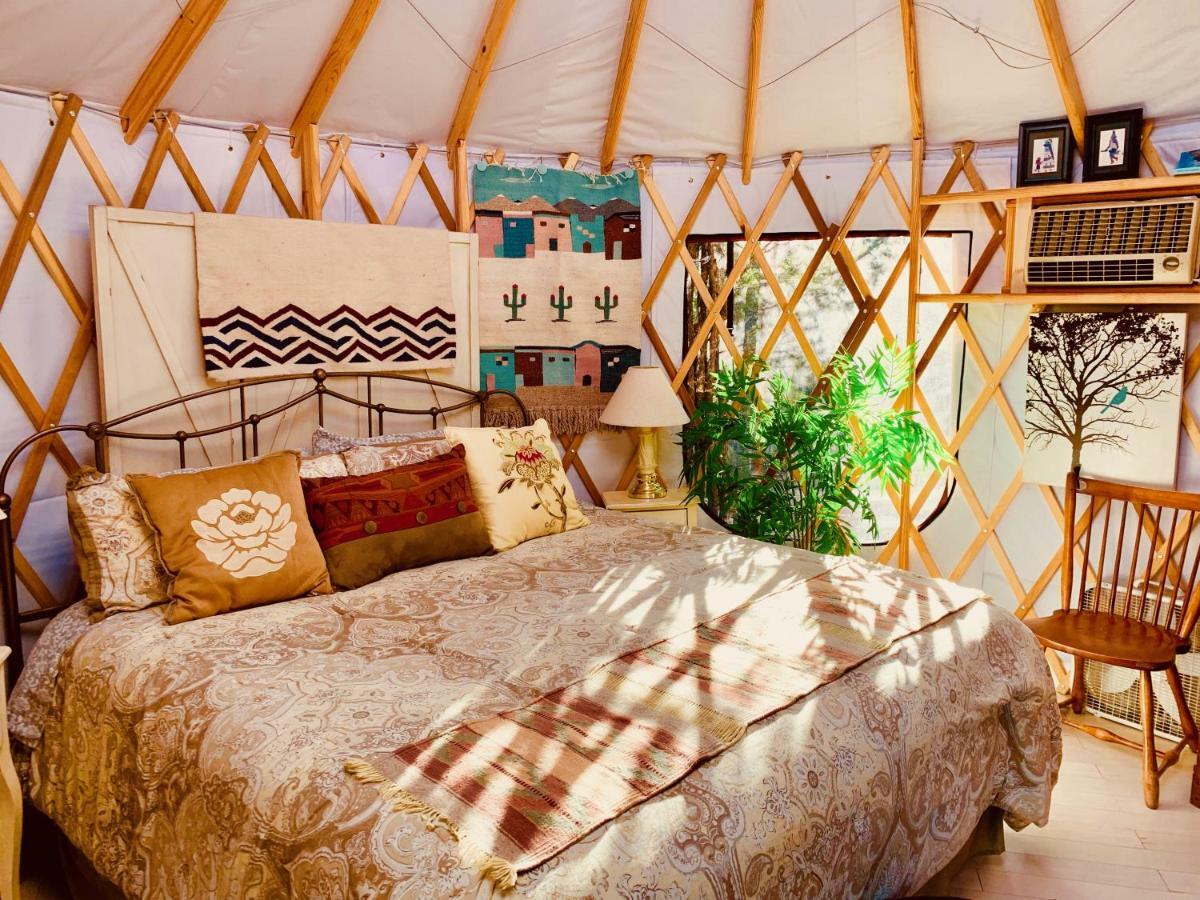 The Yoga Yurta At Sunny Mellow Eco Villa Tijeras Exteriör bild